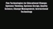 [PDF] Five Technologies for Educational Change: Systems Thinking Systems Design Quality Science