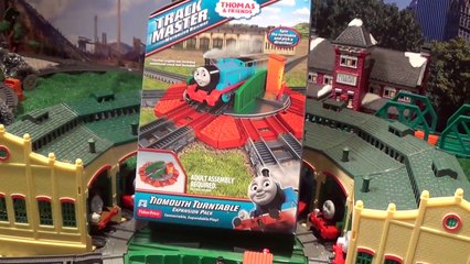 Thomas and Friends Toy Train Expansion Pack Trackmaster Tidmouth Turntable!