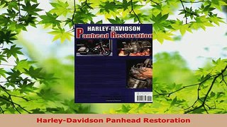 Download  HarleyDavidson Panhead Restoration Read Online