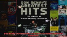 Don McNays Greatest Hits Ten Years as an AwardWinning Columnist