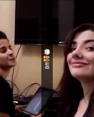 Saba Qamar kissess Model Zainab for her Birthday