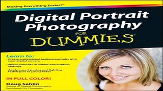 Download Digital Portrait Photography For Dummies