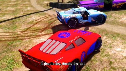 Spiderman Songs Lyrics ♫ Doodle dee doo ♫ Spiderman & Mickey Mouse & Hulk Cars