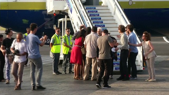 The Rolling Stones arrive in Cuba for historic concert