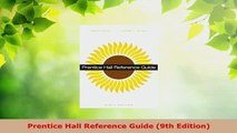 PDF  Prentice Hall Reference Guide 9th Edition PDF Book Free