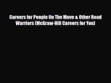 Read ‪Careers for People On The Move & Other Road Warriors (McGraw-Hill Careers for You) Ebook