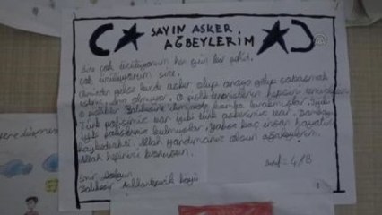 Çocuklardan Güvenlik Güçlerine Duygusal Mektuplar - Nusaybin/