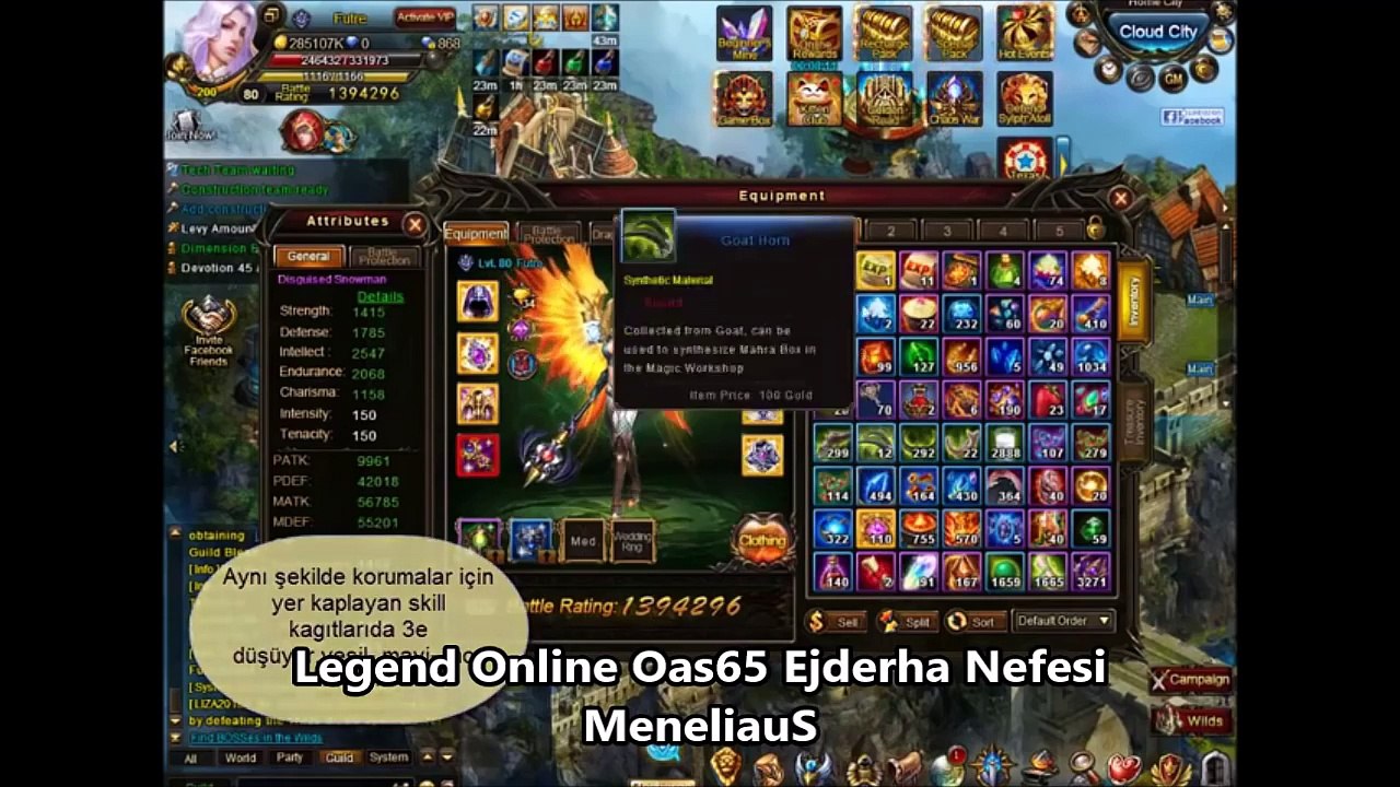 Legend Online 5.2 Ve 5.5  Sesli Anlatım