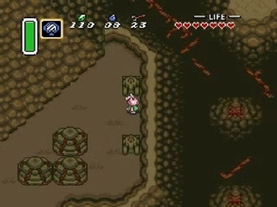Zelda Link to the Past Death Mountain Glitch