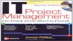 Read IT Project Management  On Track from Start to Finish  Second Edition  Certification Press