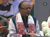 Guwahati: FM Arun Jaitley releases BJP's 'vision document' for Assam