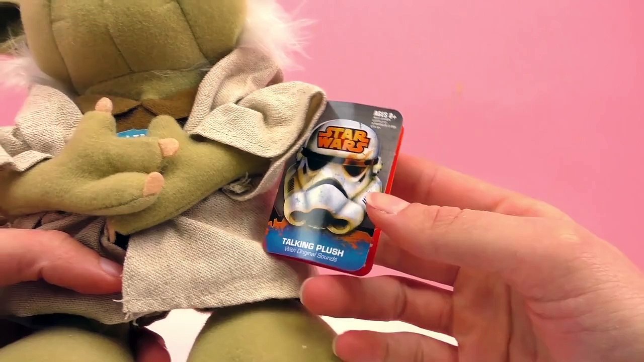 Yoda Star Wars – Peluche pour les enfants à partir de 0 an – Peux parler un petit peu