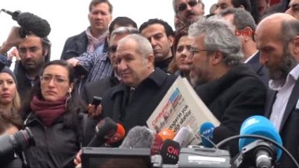 Can Dündar Adliye Önünde Açıklama Yaptı