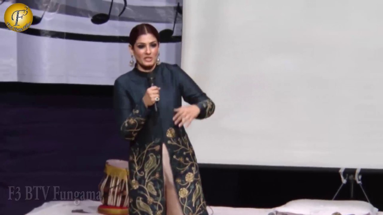 RAVEENA TANDON II ANNOUNCE INDIA MUSICAL CONCERT A FUND RAISING EFFORT