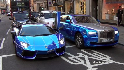 The Great Arab Supercar Invasion in London, Summer 2015