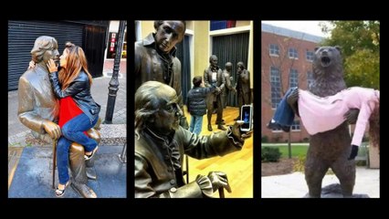 #Нелепые и забавные, прикольные и странные - #памятки и #скульптуры