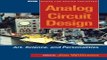 Read Analog Circuit Design  Art  Science and Personalities  EDN Series for Design Engineers  Ebook