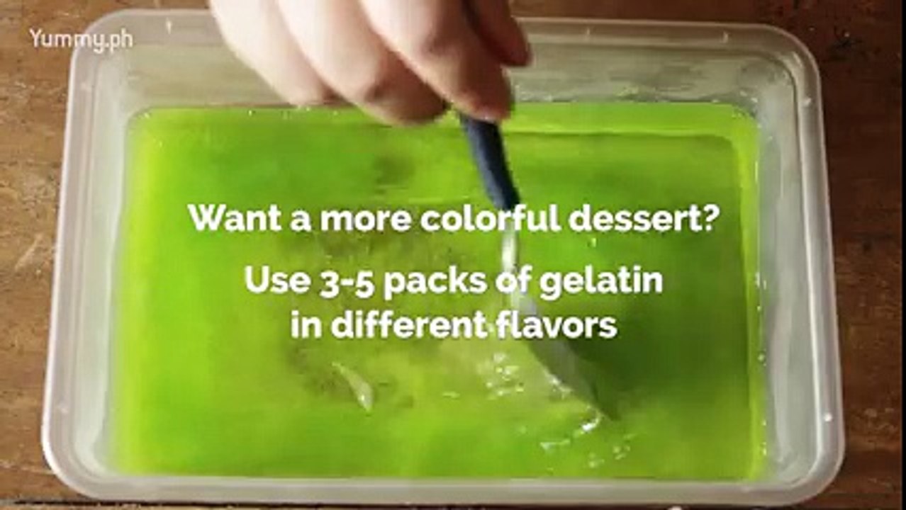 RAINBOW GLASS JELLY