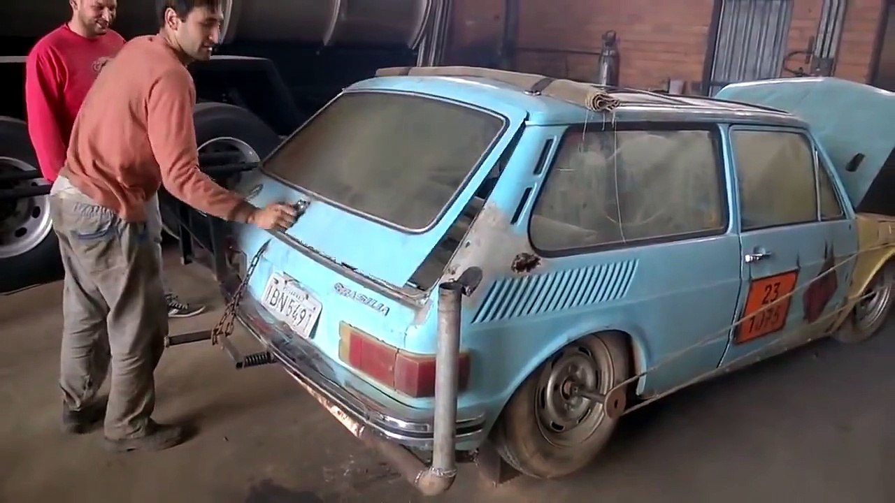 Удивительный тюнинг - барбекю в машине