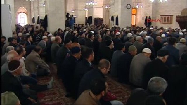 Diyarbakır Diyanet İşleri Başkanı Mehmet Görmez Cuma Hutbesini Selahattin Eyyubi Camiinde Verdi-2