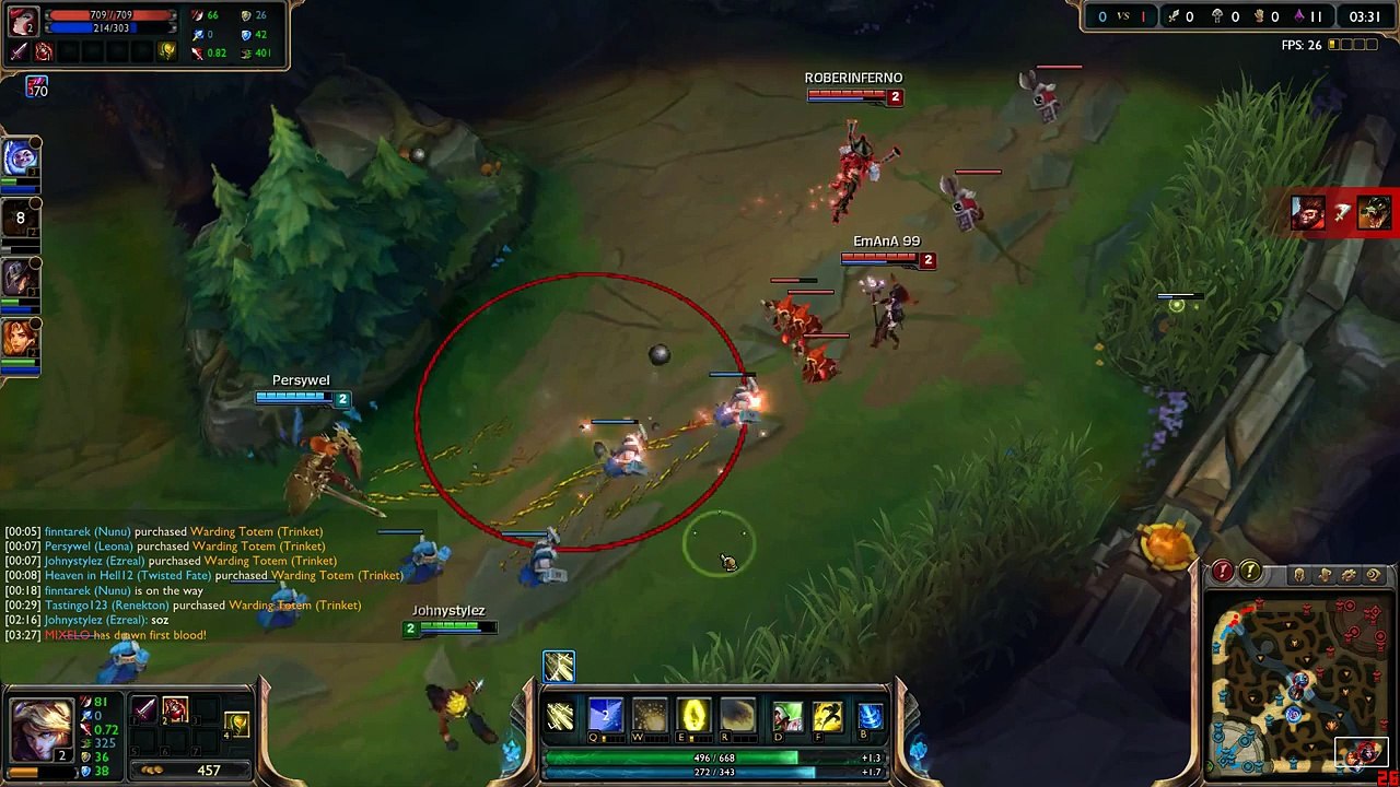 League of Legends Ezreal Adc Gameplay