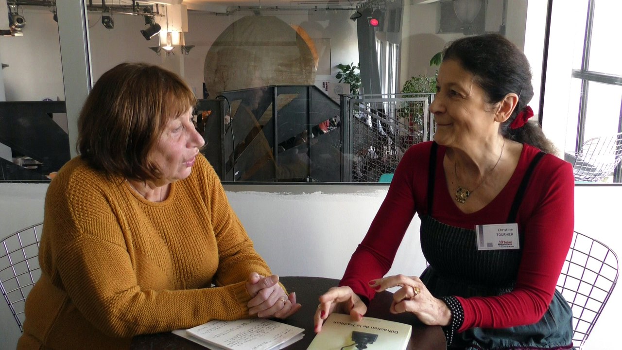 Christine Tournier au 13e Salon Maçonnique du Livre de Paris - 2015