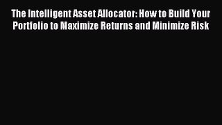 Read The Intelligent Asset Allocator: How to Build Your Portfolio to Maximize Returns and Minimize