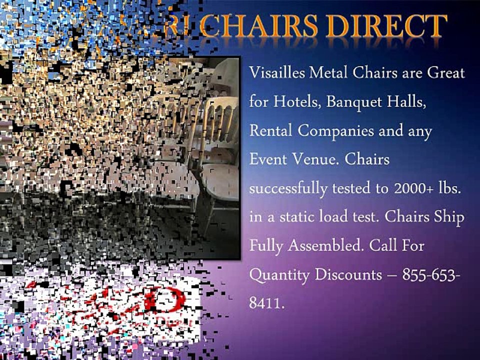 Wholesale Prices for All Metal Versailles Chairs - Folding Chair Larry Hoffman