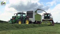 Claas Cargos,Claas Liner en Claas Jaguar van loonbedrijf Meiland Azewijn Trekkerweb