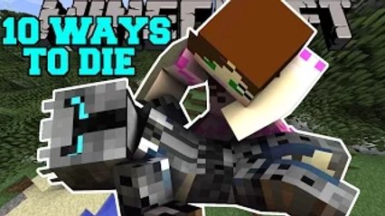 PopularMMOs Minecraft: MOST INSANE DEATHS! - 10 WAYS TO DIE - Custom Map