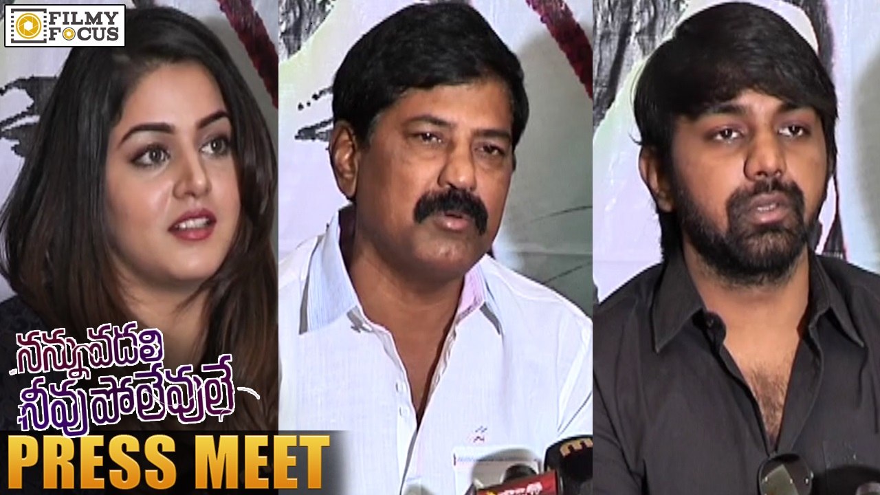 Nannu Vadili Neevu Polevule Movie Release Press Meet || Wamiqa Gabbi, Balakrishna Kola - Filmy Focus