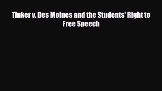 Download ‪Tinker v. Des Moines and the Students' Right to Free Speech Ebook Free