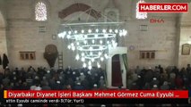 Diyarbakır Diyanet İşleri Başkanı Mehmet Görmez Cuma Hutbesini Selahattin Eyyubi Camiinde Verdi-3