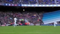 Leo Messi Amazing Chapeu on José Ángel Crespo Barcelona 1 0 Cordoba 2014