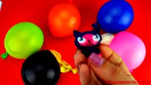 Shopkins Balloon Pop Toy Story Cars 2 Spongebob Hello Kitty Surprise Eggs StrawberryJamToys