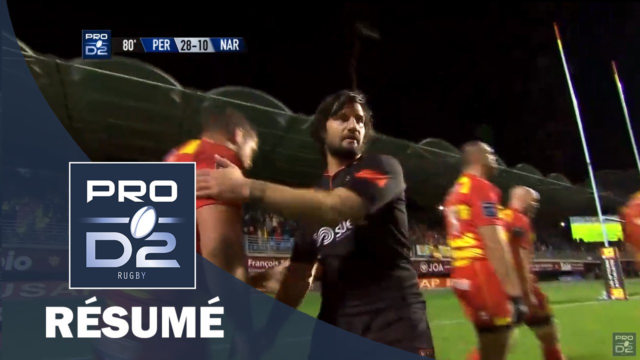 PRO D2 - Résumé Perpignan-Narbonne: 28-10 - J23 - Saison 2015/2016
