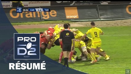 PRO D2 - Résumé Carcassonne-Tarbes: 6-9 - J23 - Saison 2015/2016