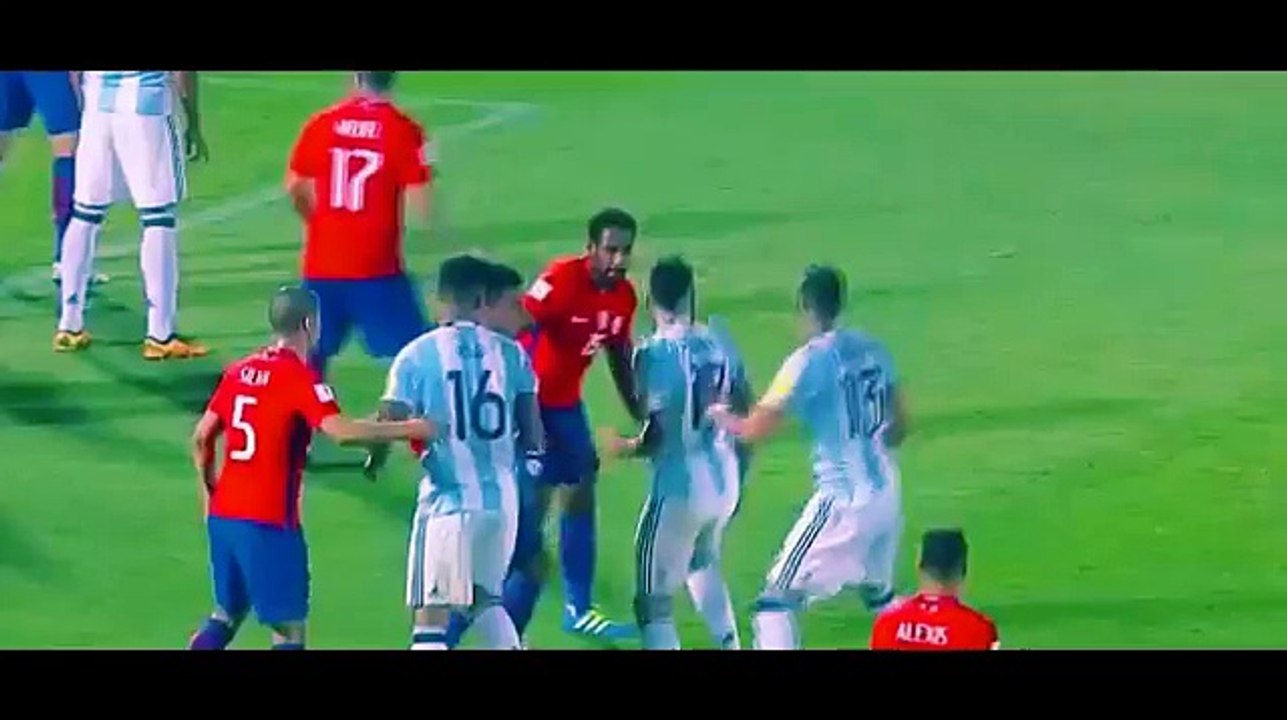 Chile vs Argentina 1-2 Gabriel Mercado Amazing Goal (25.03.2016)