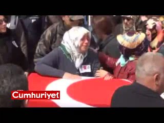 Şehit annesi: Ben sana doyamadım, veremem kara toprağa