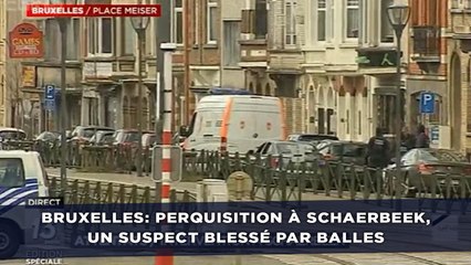 Bruxelles: Perquisition à Schaerbeek, un suspect blessé par balles