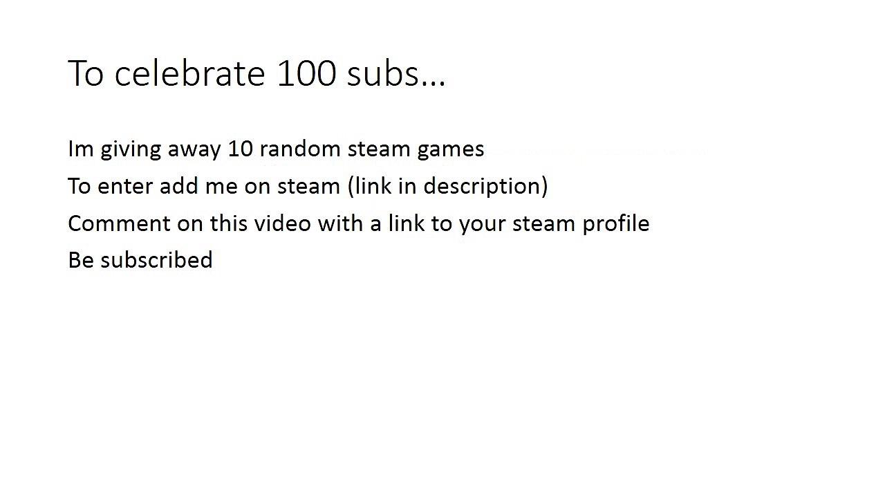 10 random steam game giveaway  (closed)