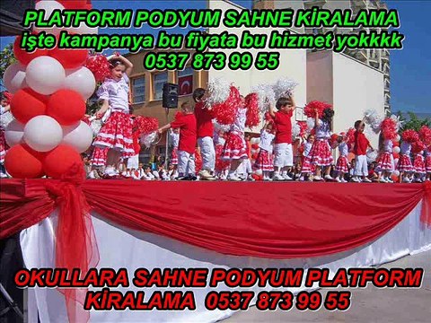 OKULLARA PLATFORM SAHNE PODYUM KİRALAMA platform kiralama istanbul platform sahne podyum kiralama okullara konserlere