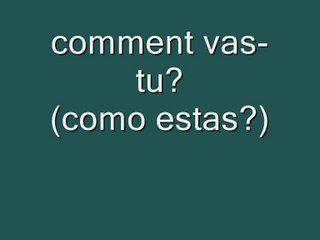 curso de frances verbe aller (ir)