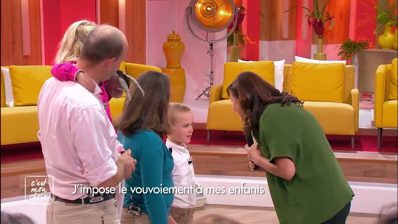 Cest mon choix : J’impose le vouvoiement à mes enfants