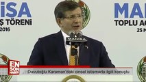 Davutoğlu Karaman'daki cinsel istismarla ilgili konuştu