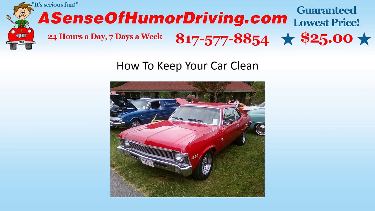Keeping Your Car Clean