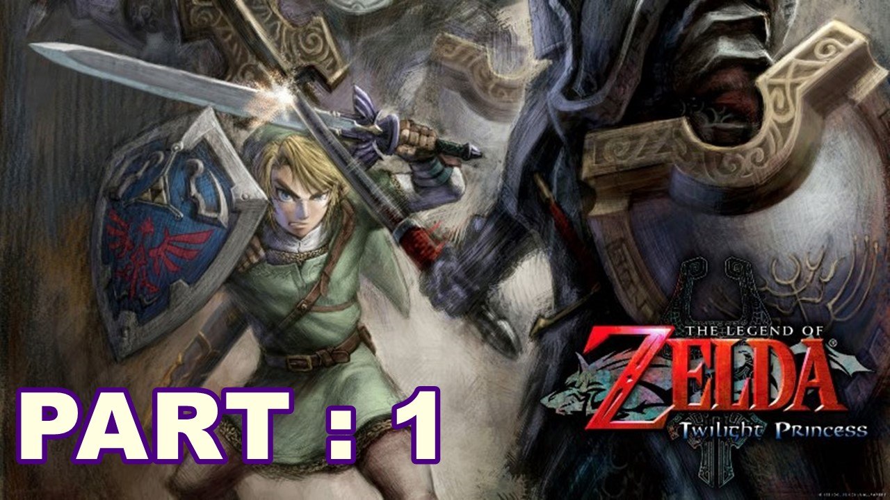 The Legend of Zelda Twilight Princess HD Walkthrough Part 1 - O Inicio (Hero Mode Let's Play)