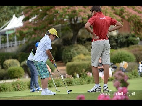 Les champions de France des jeunes 2015 et l'école de golf