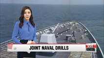 S. Korea -U.S. conducts joint naval drill in the West Sea