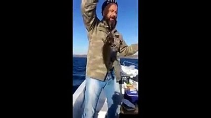 Tekneden ÇUPRA avı